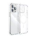 Magnetinis dėklas "iPhone 14 Plus", suderinamas su "MagSafe" skaidriu 14D