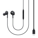 AKG vadu austiņas ausīs ar USB-C savienotāju melnas krāsas