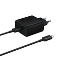 Oriģinālais SFC 25W tīkla lādētājs + USB-C kabelis melns