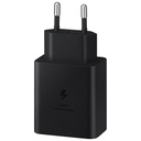 Maitinimo įkroviklis su USB-C kabeliu 45W PD PPS + juodas