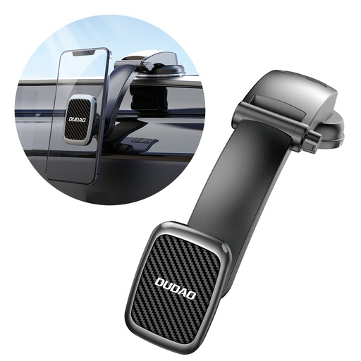Magnetic car phone holder for board black