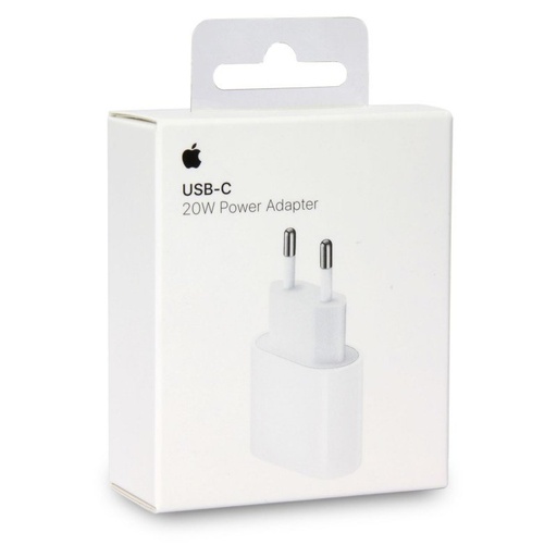 "Apple" maitinimo įkroviklis "iPhone iPad" USB-C 20W, baltas