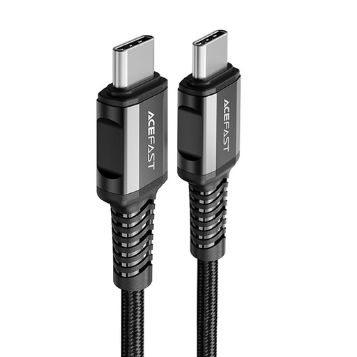 Pīts USB-C kabelis 60W 20V 3A 1,2 m melns