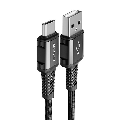 Pīts kabelis USB - USB-C 3A 1,2 m melns