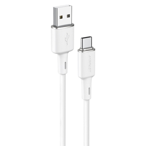 Kabelis USB - USB-C 3A 1,2 m balts
