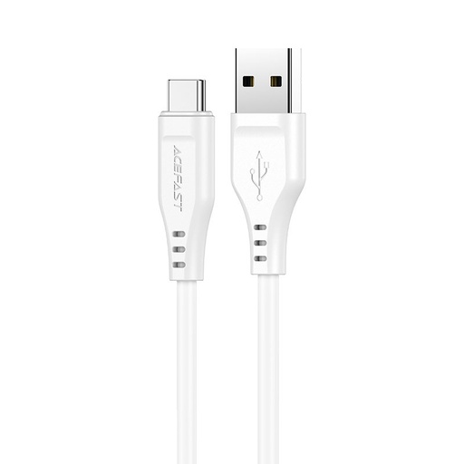 Telefona kabelis USB - USB-C 3A 1,2 m balts