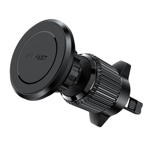 Magnetic car phone holder for ventilation grille black