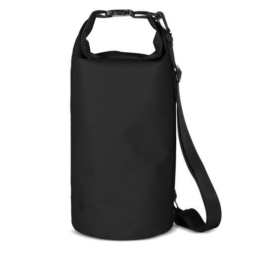 Āra PVC mugursoma soma ūdensnecaurlaidīga 10L - melna