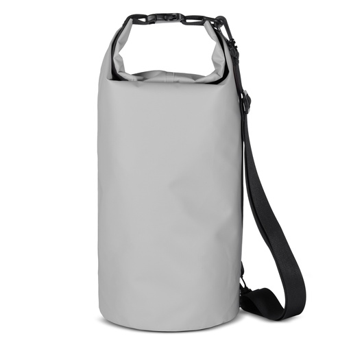 Āra PVC mugursoma ūdensnecaurlaidīga 10L - pelēka