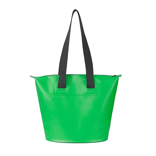 PVC waterproof beach bag with shoulder strap 11L - green