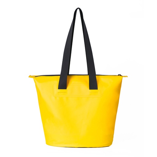 PVC waterproof beach bag with shoulder strap 11L - yellow