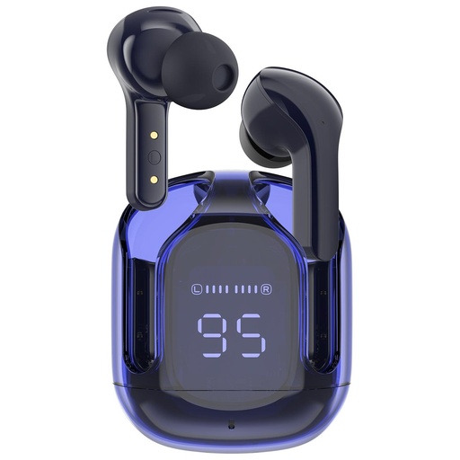 TWS "Bluetooth" belaidės belaidės ausinės mėlynos spalvos