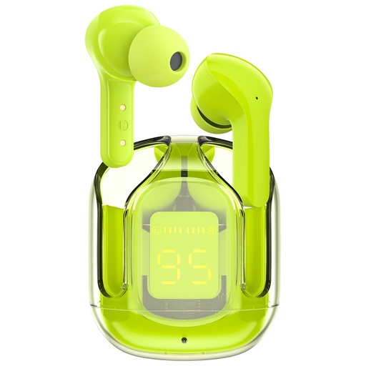 TWS Bluetooth bezvadu bezvadu austiņas zaļš