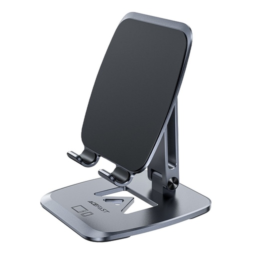 Folding phone holder stand gray