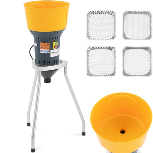 Kukurūzų žirnių grūdų malūnas su 60 l baze 400 kg/h 1300 W