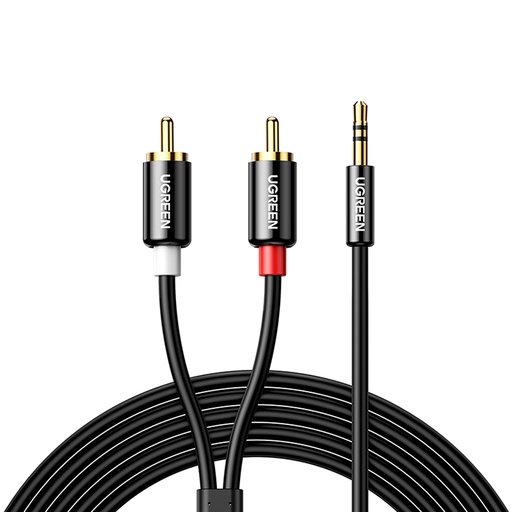 Audio cable 3.5mm mini jack - 2RCA 1.5m black