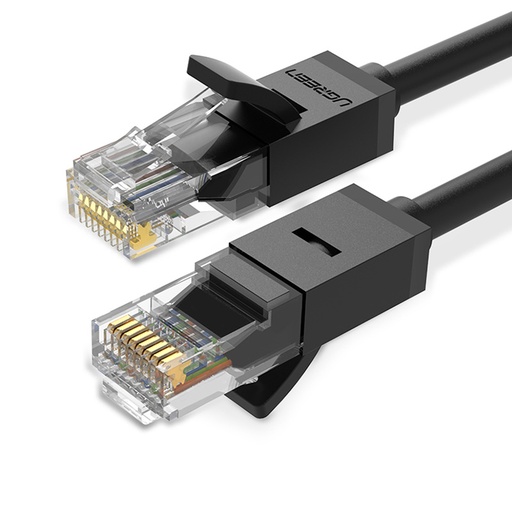 LAN interneto kabelis U/UTP Cat. 6 1000Mbps 15 m juodas