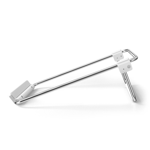 Adjustable laptop stand silver
