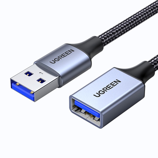 Durable USB 3.0 5Gb/s cable extension 1m grey