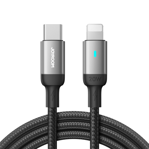 Cable cable for iPhone USB-C - Lightning A10 Series 20W 1.2m black