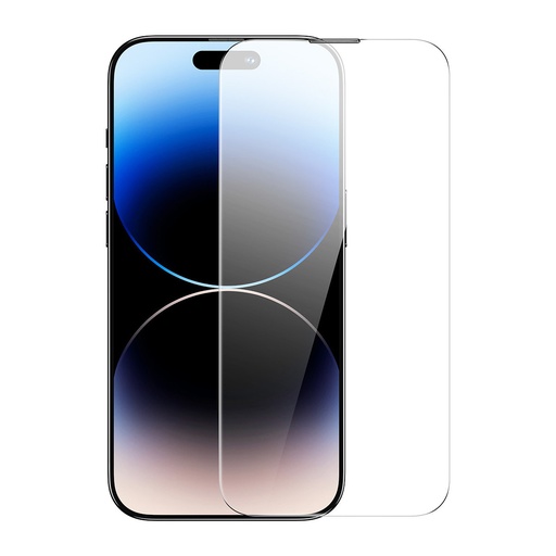 2x Tempered glass for iPhone 14 Pro Max full screen with 0.3mm speaker cover