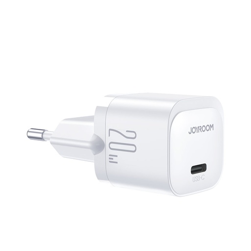 Mini USB-C 20W PD tīkla lādētājs, balts