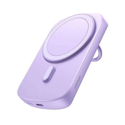 Powerbank 6000mAh bezvadu akumulators ar 20W induktīvo lādētāju MagSafe violets