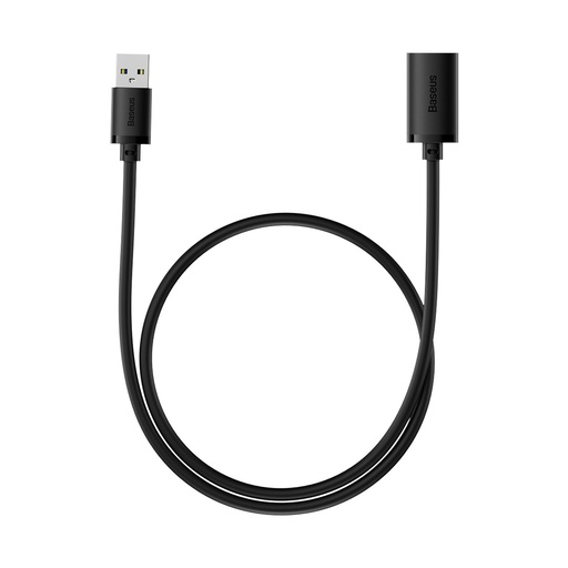 USB 2.0 kabeļa pagarinājums 0,5 m melns
