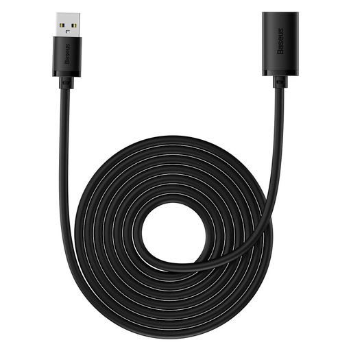 USB 3.0 kabeļa pagarināšanas kabelis 5 m melns