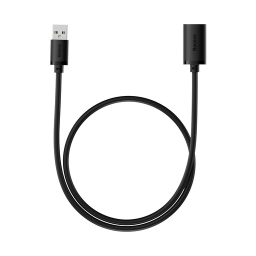 USB 3.0 kabeļa pagarinājums 0,5 m melns