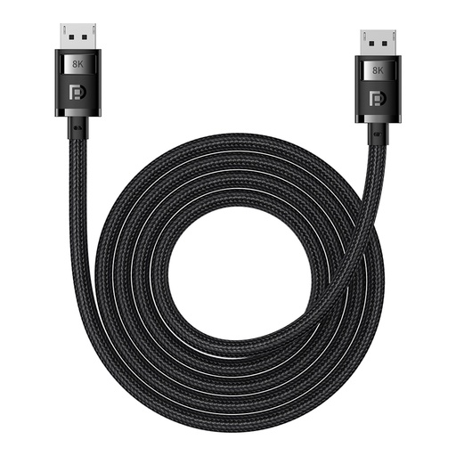 DisplayPort 8K 60Hz High Definition Series kabelis 1,5 m melns