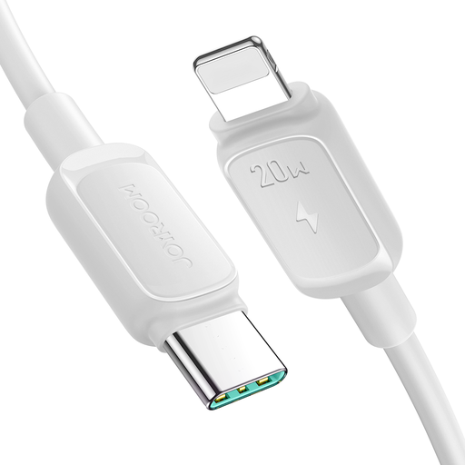 Kabelis iPhone USB-C - Lightning 20W 1,2 m balts
