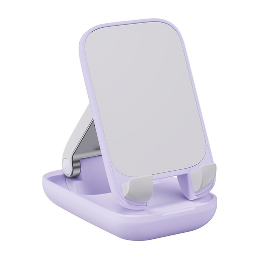 Seashell Series adjustable phone stand purple