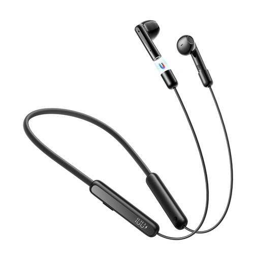 NeckBand DS1 sporta bezvadu austiņas melnas