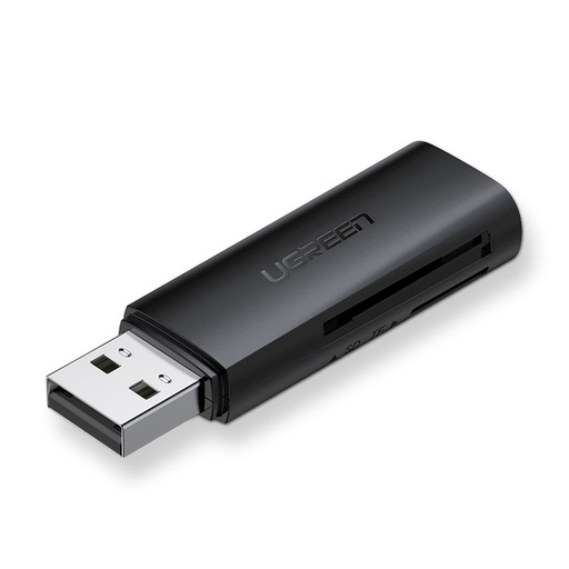 SD TF atmiņas karšu lasītājs datoram USB 3.0 melns