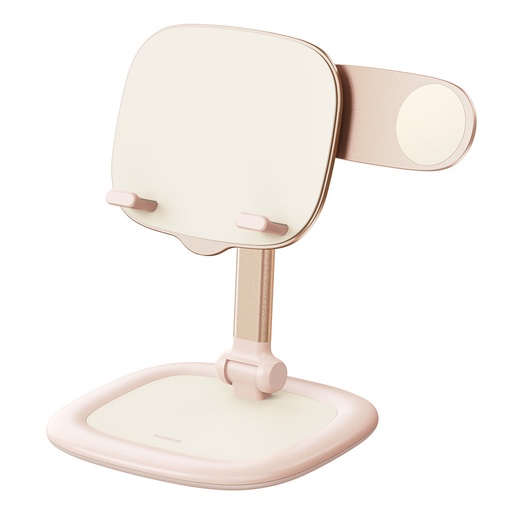 Seashell Series adjustable tablet and phone stand pink