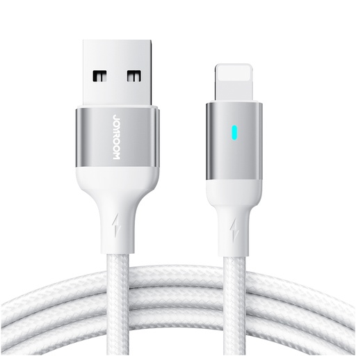 Cable cable for iPhone A10 Series USB - Lightning 2.4A 1.2m white
