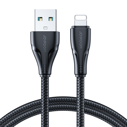 Surpass Series iPhone cable USB - Lightning 2.4A 2m black