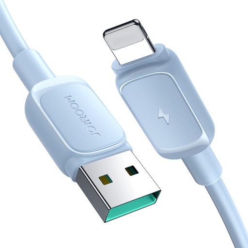 Cable cable for iPhone USB-A - Lightning 2.4A 1.2m blue