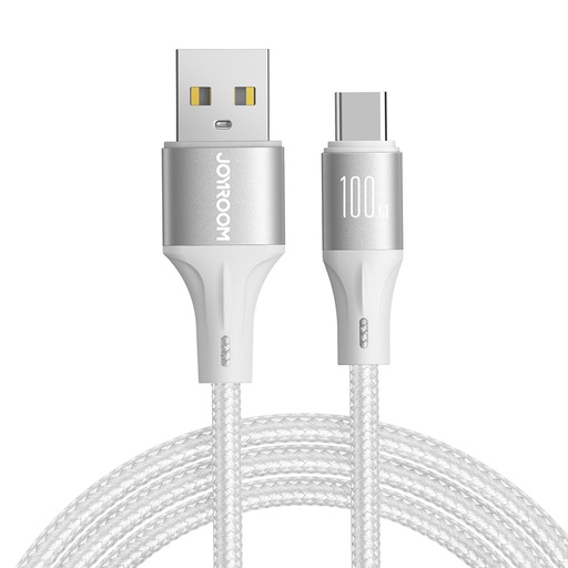 Cable Light-Speed Series USB-A - USB-C high-speed transfer cable 100W 2m white