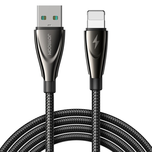 Kabelis iPhone Pioneer Series USB-A - Lightning 3A 1,2 m melns