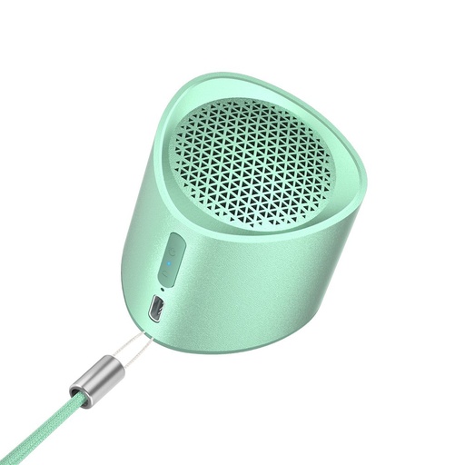 Mazs mini bezvadu skaļrunis TWS Nimo Bluetooth 5.3 5W zaļš