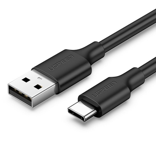 Lieljaudas kabelis USB - USB-C 480 Mbps 3A 1,5 m melns