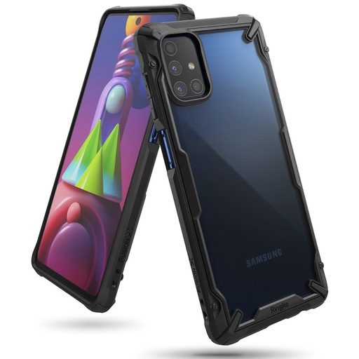 Izturīgs pastiprināts apvalks tālrunim GALAXY M51 FUSION X melns