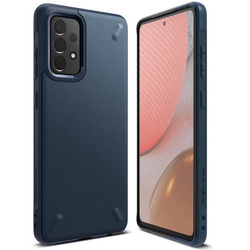 Izturīgs pastiprināts apvalks GALAXY A72 tālrunim ONYX tumši zils