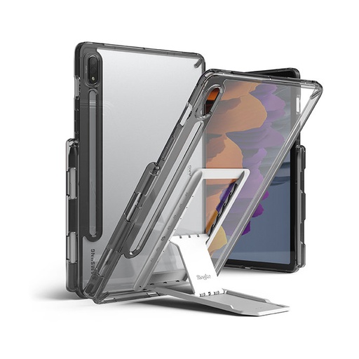 Standus dėklas su geliniu rėmeliu ir stovu, skirtas "Galaxy Tab S7 11'' Fusion Combo Outstanding grey