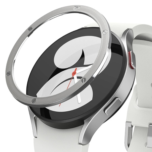 Aploksnes aizsargapvalka aizsargapvalks Pulksteņi 6 / 5 / 4 40mm Bezel Styling nerūsējošais tērauds sudraba krāsā