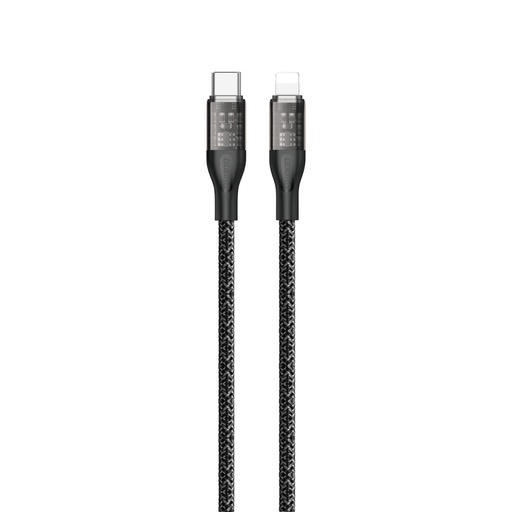 iPhone USB-C - Lightning 30W fast charging cable 1m grey