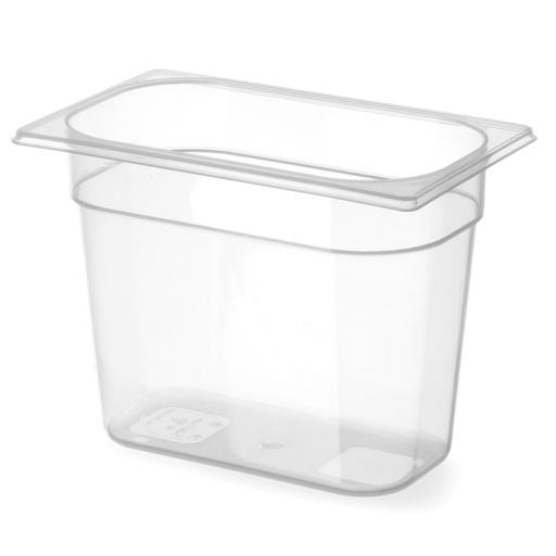 Polypropylene catering container GN 1/4 height 100 mm - Hendi 880326