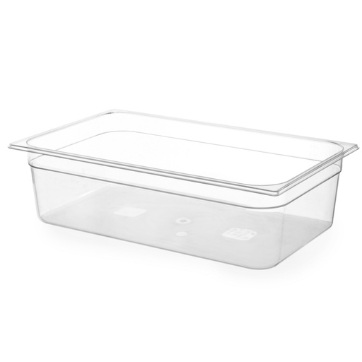 Transparent polycarbonate GN container GN 1/1 H 100 mm - Hendi 861226